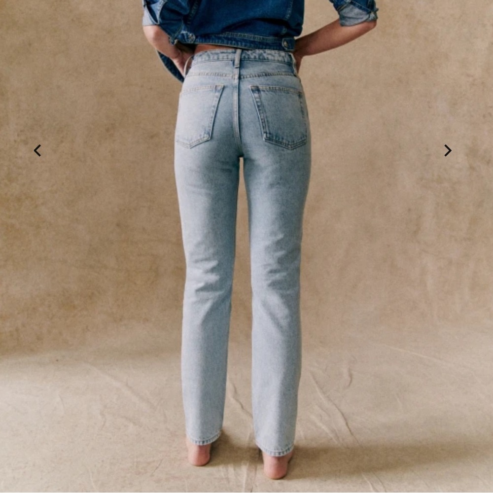 SÉZANE Brut sexy bleach denim